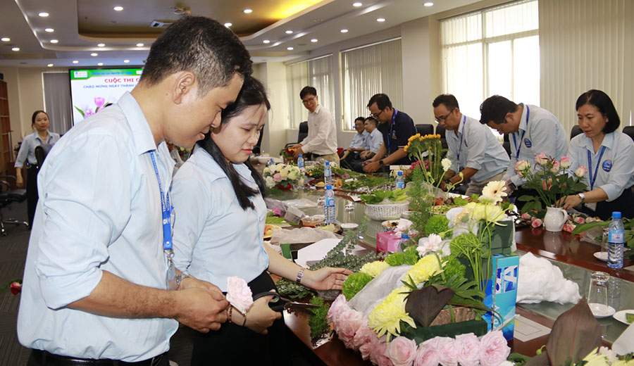 Cuộc thi "Cắm hoa- Nấu ăn" chào mừng Ngày thành lập Khoa CNTT - NTTU (5/2011- 5/2024)